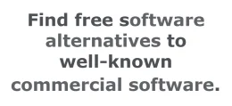 Free alternatives to commercial software