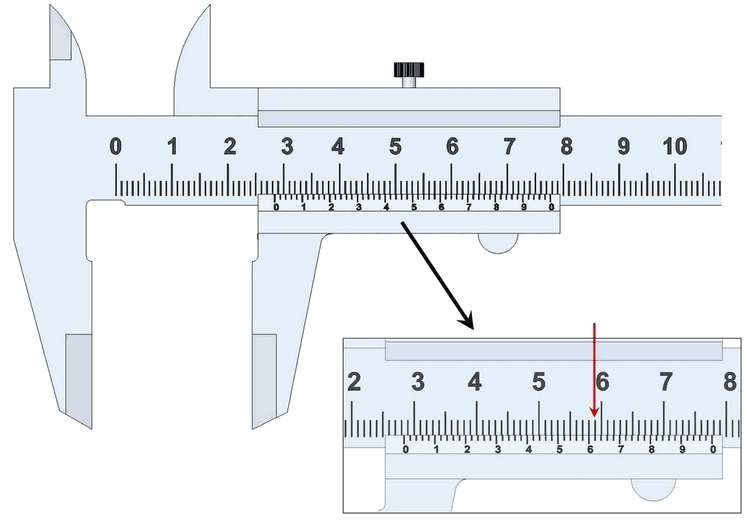how to read vernier calipers