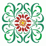 Art Nouveau motif