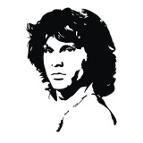 Jim Morrison vector portrait | CRAFTSMANSPACE
