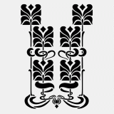 Art Nouveau cover design