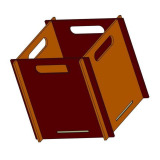 Collapsible storage box plan