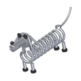 Dog figure from standard parts